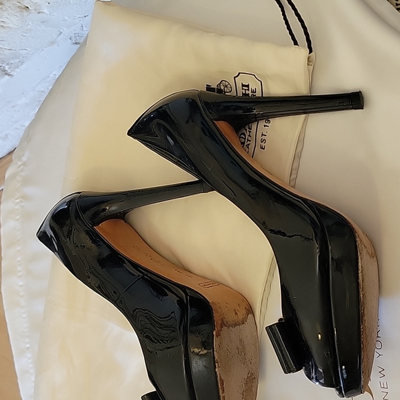 Coach Patent Stillettos - Picture 5 of 5
